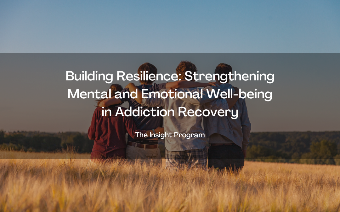 Building Resilience: Strengthening Mental and Emotional Well-being in Addiction Recovery